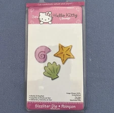 Sizzix Sizzlits Hello Kitty Shells & Starfish Medium Die #656013
