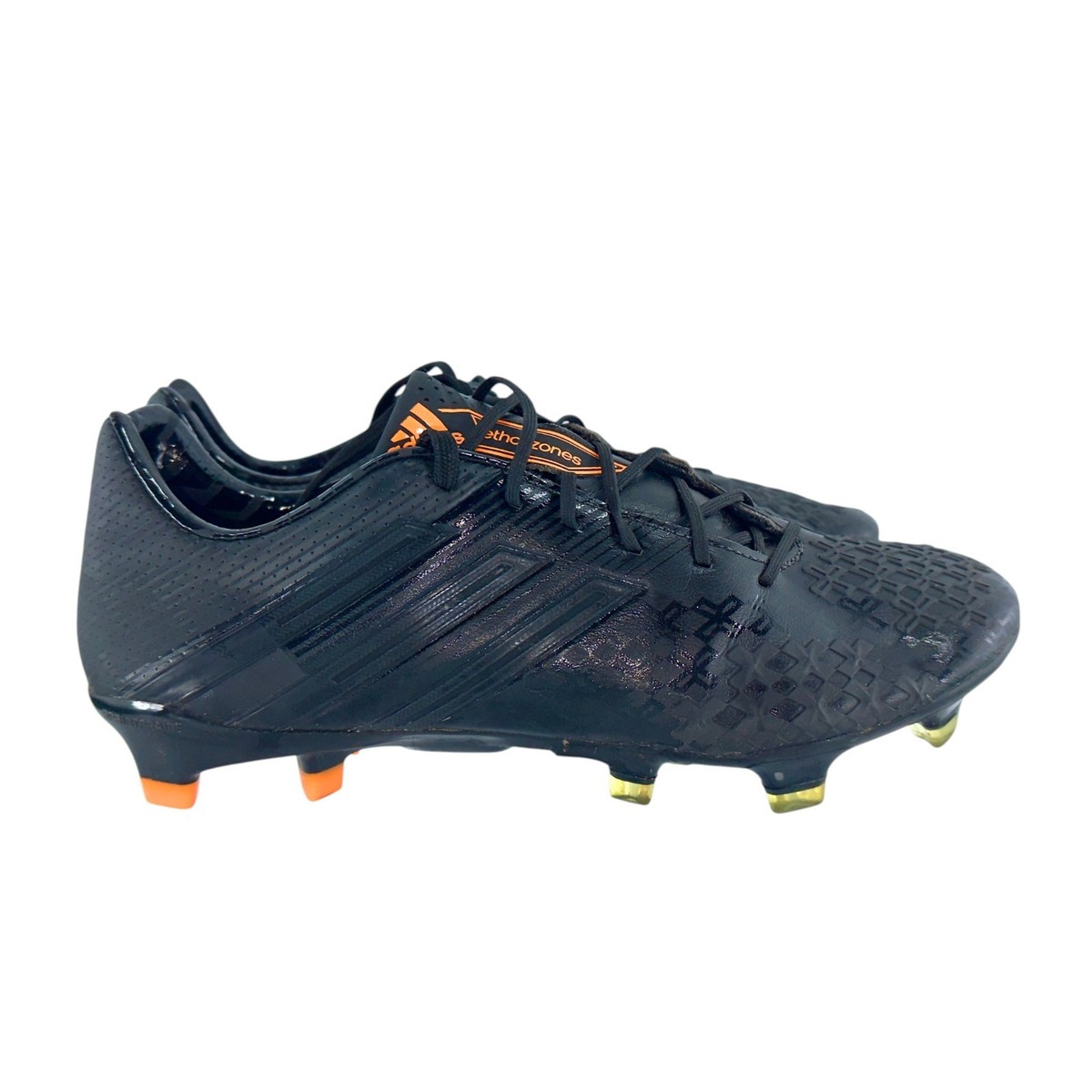 Adidas Predator LZ FG D67096 Elite US8 UK7.5 Black Men's Cleats