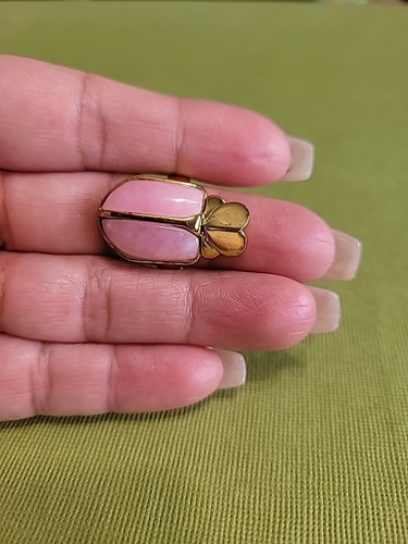 KATE SPADE NY LOVE BUGS JADEKÄFER STATEMENT-RING IN ROUGE PINK. Gr. 8 Neu mit Etikett - Bild 3 von 10