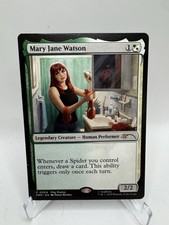 MTG magic cards 1x Mary Jane Watson marvel play promo Unique & Misc Promos NM