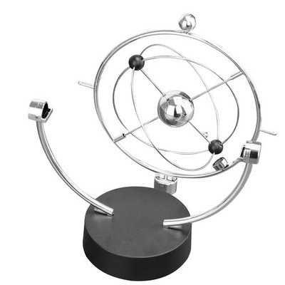 Kinetic Orbital Revolving Gadget Perpetual Motion Desk Office Art Decor Gift C