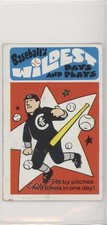 1974 Fleer Cloth Patches Frank Chance Hit by pitches five times in one day! 0a3