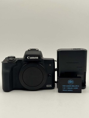 Canon EOS M50 Mirrorless Camera - Black (Body Only) #208