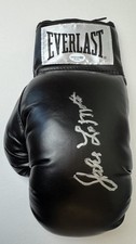 Jake LaMotta Raging Bull signed Everlast Boxing Glove autographed ACOA CERT