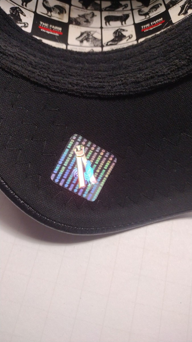 GOORIN BROS TRUCKER HAT “COCK BB” LEATHER RETIRED STYLE RARE  display picture 3
