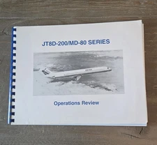 Vintage 1990s Pratt And Whitney JT8D-200/MD89 Engine & Operations Review