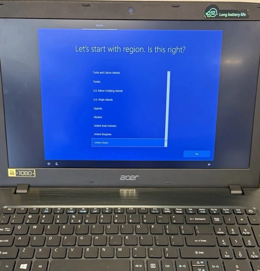 Acer Intel Core i5 8th Gen. PC Laptops & Netbooks 256 GB SSD