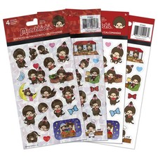 Standard Stickers 4 Sheets Over 50 Decals for Crafting and Decorating