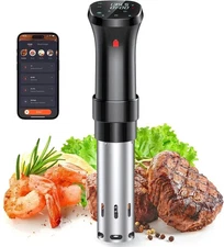 Anova Culinary Sous Vide Precision Cooker Pro, 1200 Watts, Black and Silver