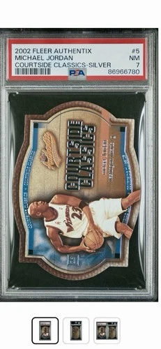 Jordan 2002 Fleer Jordan Silver