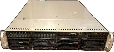 Supermicro CSE-825 2U 8-Bay SAS Server   AMD Opteron 6234, 8 GB DDR3 ECC, 10