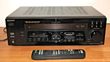 Sony STR-DE485 AM/FM Stereo AV Receiver - 80 Per Channel - Remote Bundle Works