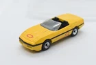 Matchbox Yellow 1987 Corvette Convertible Macau 1/56 Vintage Diecast
