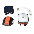 Multifunctional HEADLAMP Light Flashlight USB Rechargeable Three Modes Gear Clip — photo 5