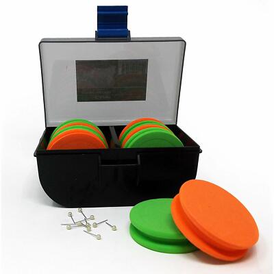 Fladen King Mixed EVA Winder Box With 10 Winders for Rig Hook