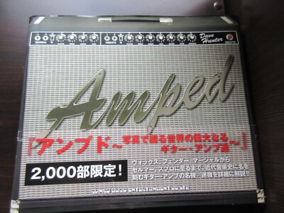 Amped Japan Book Guitar Amp Marshall Fender Vox Hiwatt Selmer Rickenbacker Keith