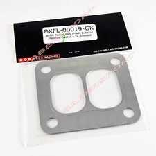 BLOX Racing MLS 4-Bolt Exhaust Manifold Gasket, 11.8mm bolt holes, T4, Divided