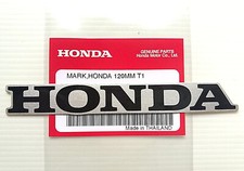ORIGINAL Honda Aufkleber-12cm -SCHWARZ/SILBER-Sticker-Logo-Schriftzug-120mm
