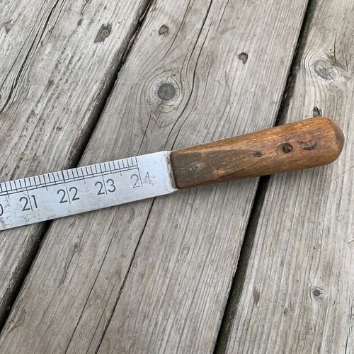 Precision Tape & Rule Co. Metal 24" Board Rule - Wood Lumber Logging Tool - Picture 9 of 10