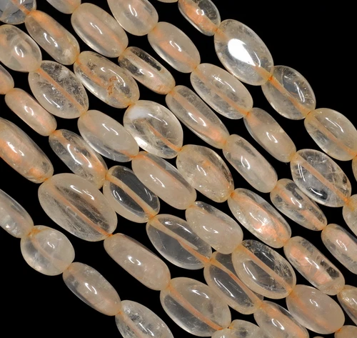 8X7-16X10MM MIEL CITRINO PIEDRAS PRECIOSAS PEPITA DE GUIJARRO AMARILLO CUENTAS SUELTAS 14 pulgadas - Imagen 3 de 4