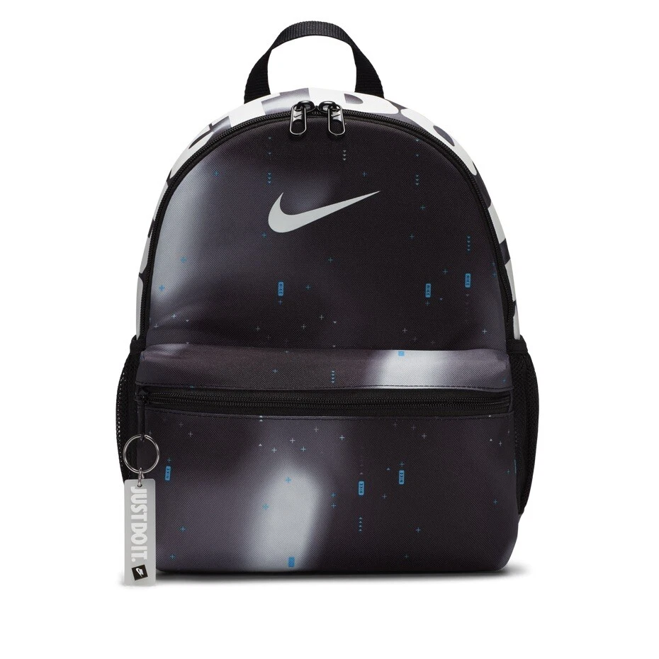 Nike Brasilia Just Do It Mini Black Galaxy Glow In The Dark Backpack BA5559-013