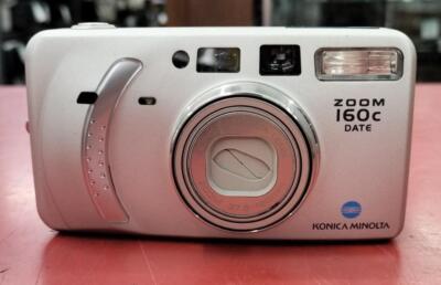 【動作確認済/完動品】Konica Minolta Zoom 160C Konica Minolta Zoom 160c Date 35mm Point & Shoot Film Camera | eBay
