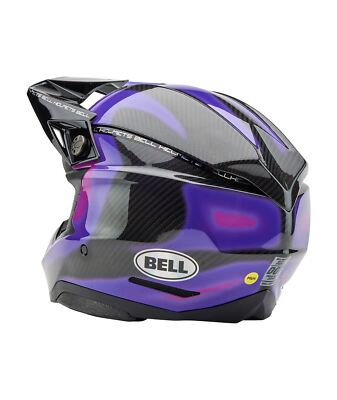 Bell Moto-10 Spherical Flare Gloss Purple - Large | eBay