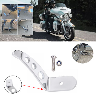 Accessories Kickstand Extension Chrome Fit For Harley Road King