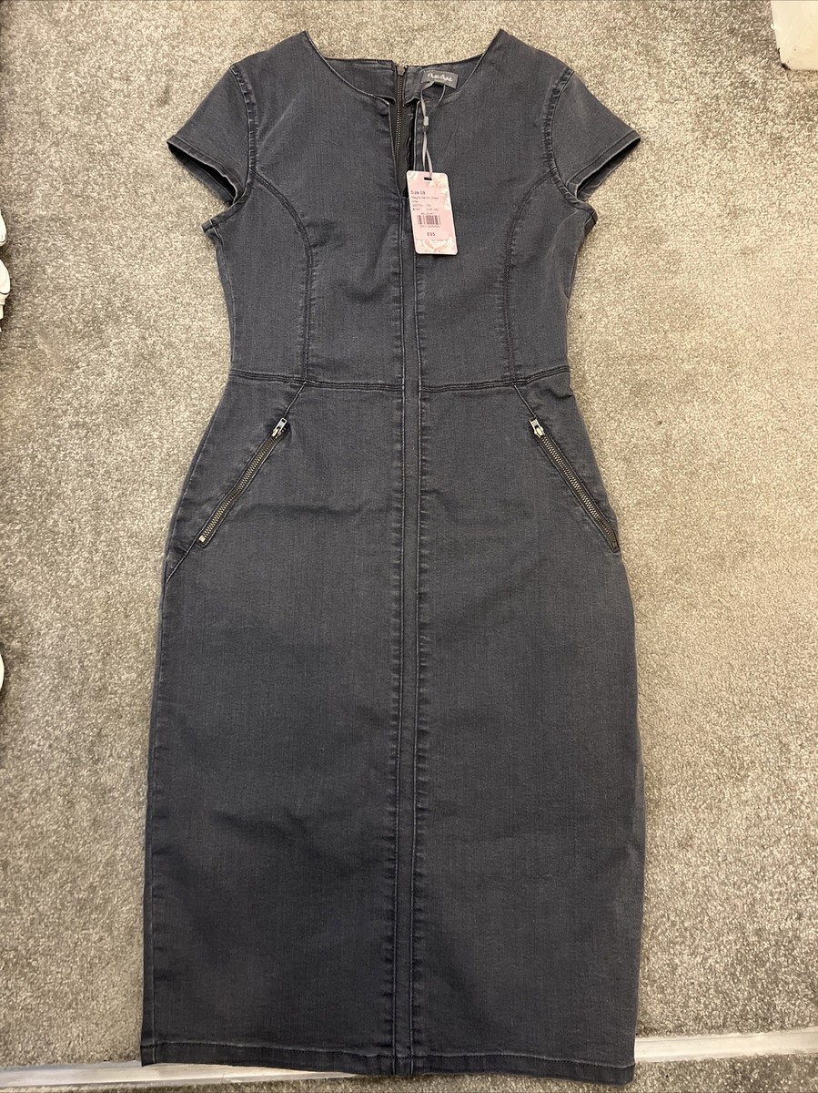 New Phase Eight Denim Dress Size UK
