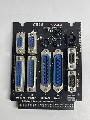 New CableEye CB1 Connector Board Electronics Manufacturing Testing JD 