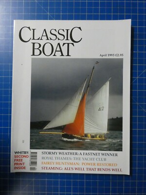 Classic Boat April 1993 Royal Thames The Yacht Club To-28