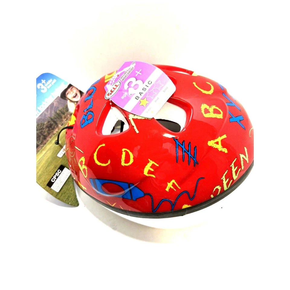 BELL Toddler Bike #1 Helmet Age 3+ Adjustable Shadow Red Skates Skateboard - Image 2 of 4