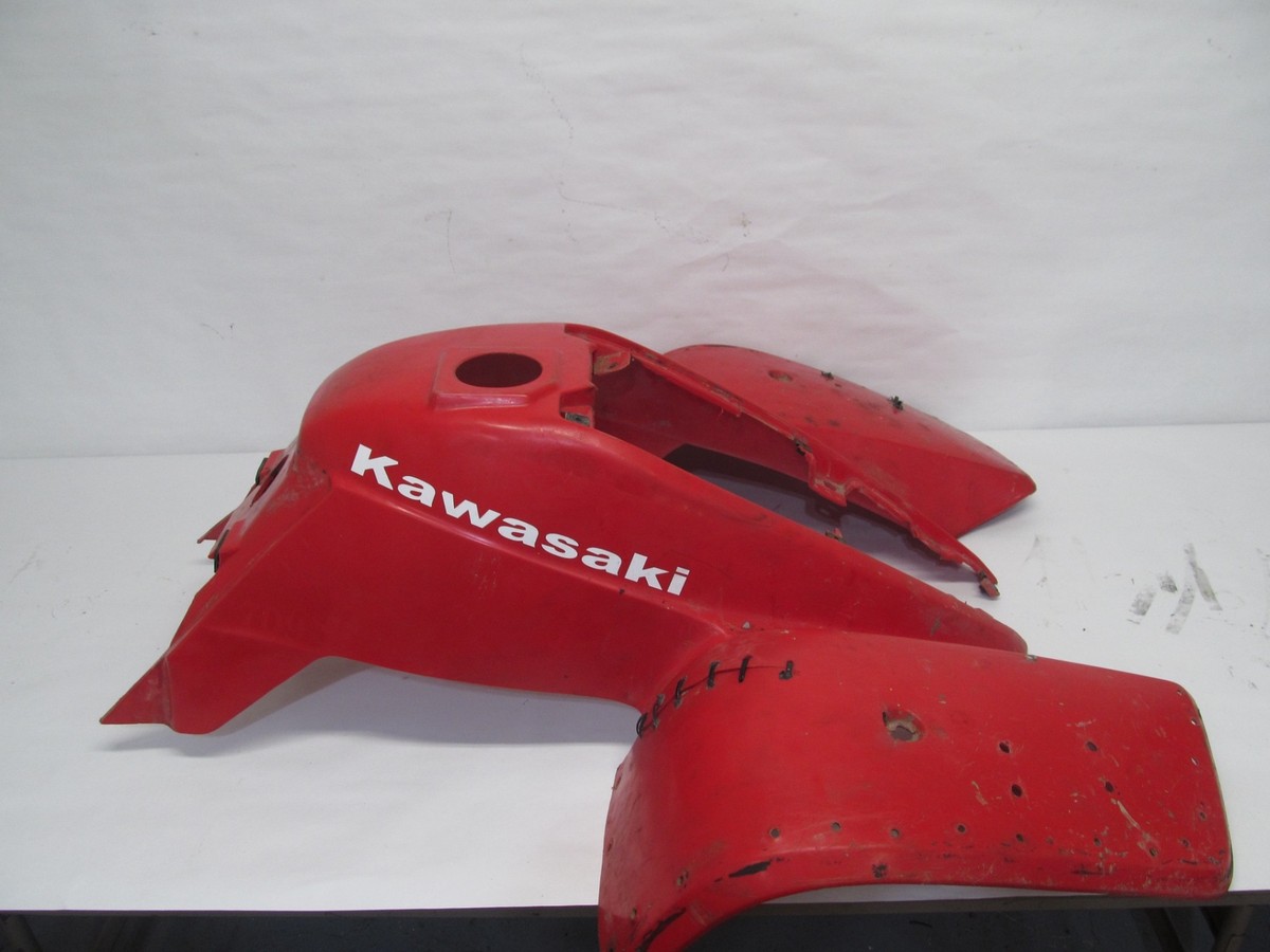 1995 KAWASAKI LAKOTA KEF300 A1 FRONT FENDER RED | eBay