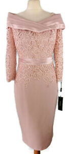 NEW Veni Infantino 10-12 Rose Pink Dress Mother of The Bride Wedding Occasion
