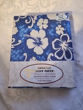 2000 Hawaiian Native Papers Acid Free Photo Album Holds 160 Pics