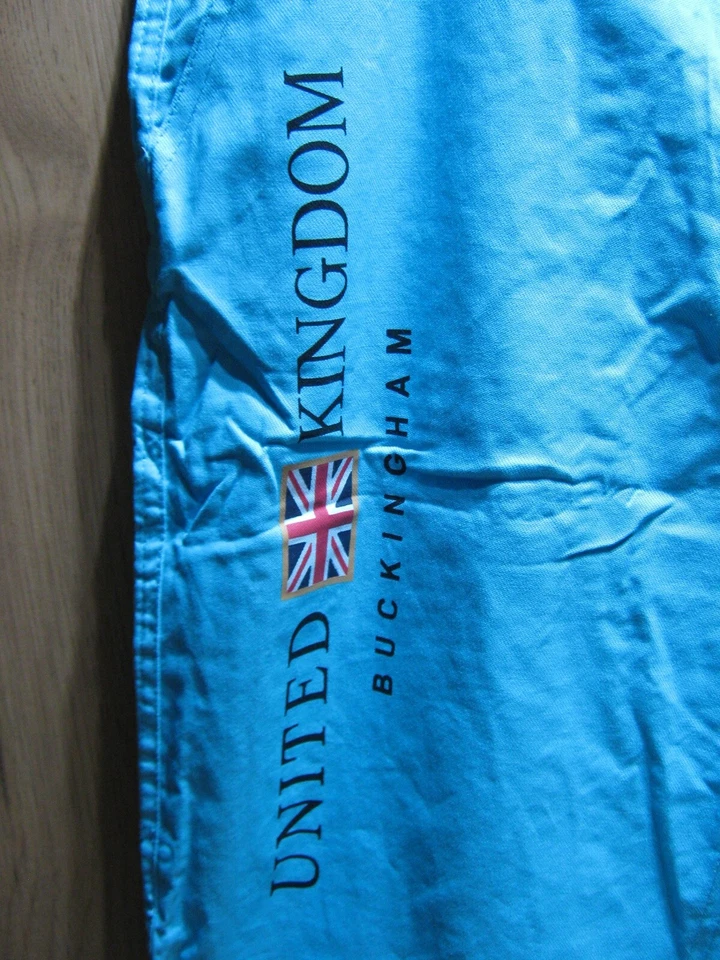 MEN'S BLUE SHORTS GEOGRAPHICAL NORWAY SIZE 2XL VGC - Image 2 of 4