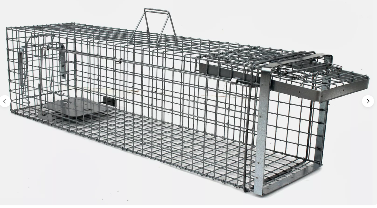 Kastenfalle 102x34x34 Cm Fuchsfalle Waschbärfalle Marder