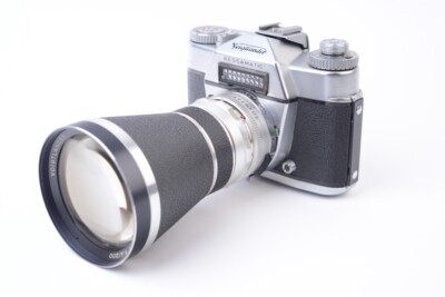 Voigtländer Bessamatic Kamera #113027 Super-Dynarex Objektiv f/4 - 200mm