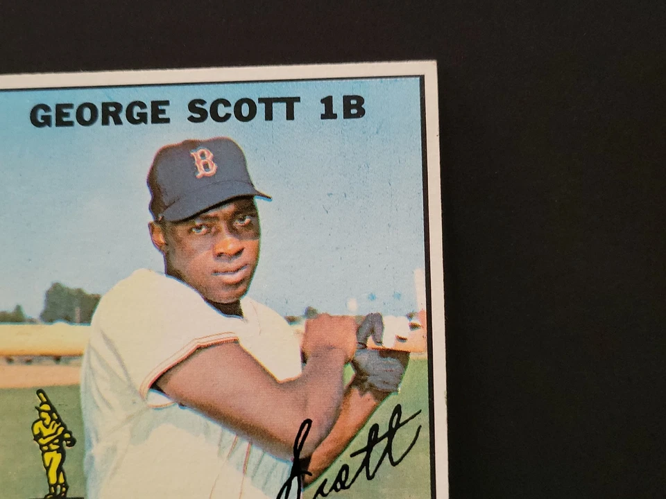 1967 TOPPS #75 GEORGE SCOTT VG-EX RED SOX  - Image 3 of 4