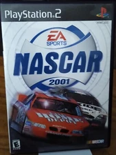 NASCAR 2001 PS2 Playstation 2  Complete CIB Cleaned & Checked 