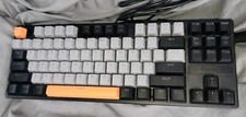 E-Yooso Mechanical Gaming Keyboard  Model Z-87 Keycaps Orange Black White