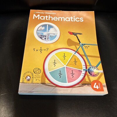 i-Ready Classroom Mathematics Grade 4 Student Workbook Vol 1, 4th Gr ~NEW