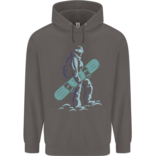 Un Snowboard Figura Snowboarder Hombre Sudadera - Imagen 74 de 108