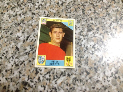 MEXICO FOOTBALLERS ALBUM 70 PANINI BONETTI (ENGLAND) ORIGINAL EXCELLENT RECOVERY