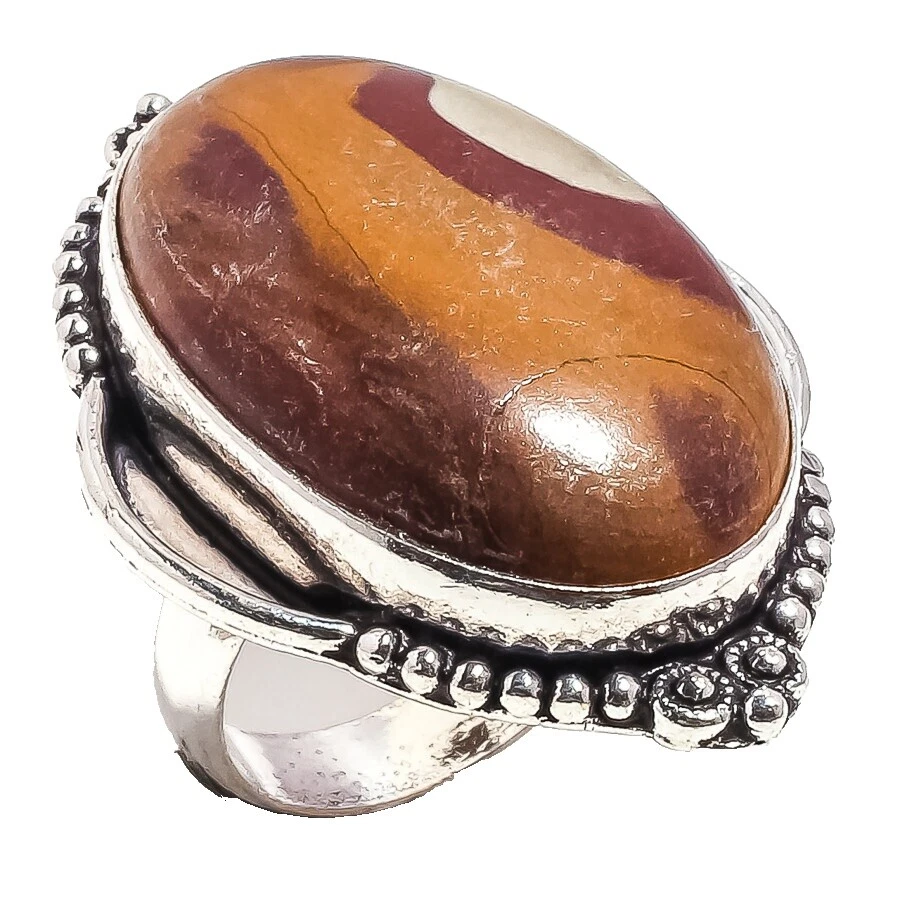 Natural Jasper Fashion Rings