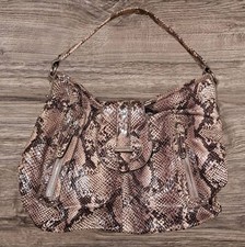 Nine West Unique Snake Bag With Zipper