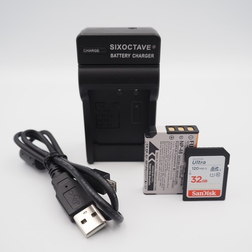 [Mint] Fujifilm XQ1 Black 4x Zoom X Series Camera w/New battery,charger,SD card - Picture 22 of 22