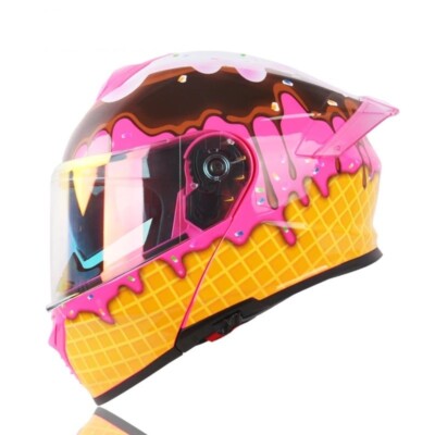 Motorcycle Full Face Helmet Four Seasons Motocross Racing Modular Flip Up Casco