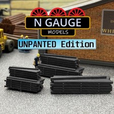 UNPAINTED- N Scale Gauge 1:148 Wooden Cut Timber Pile (Sleepers Logs Yard 1:160)