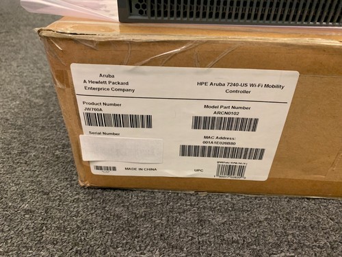 Controlador de movilidad JW760A HPE Aruba 7240 (EE. UU.) con 1 CA PS HPE REF CAJA ABIERTA - Imagen 8 de 11
